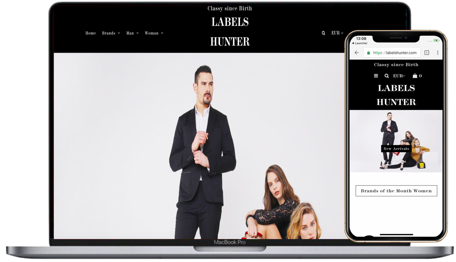 Screenshot of labelshunter.com